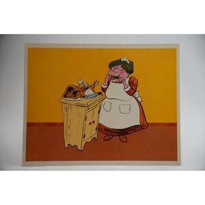 Scott Education Clever Grethel Filmstrip Print Poster 12.5x10 Vintage 1971